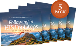 5-Pack of Following in His Footsteps Image