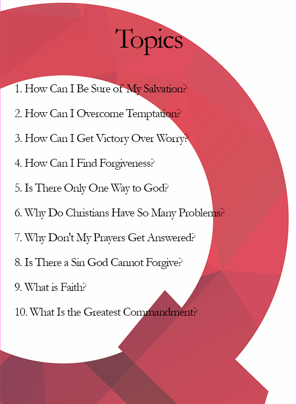 Ten Questions Christians Are Asking 