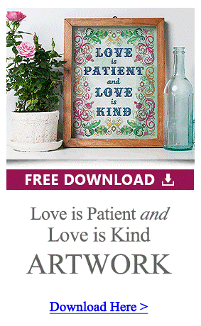 Love is Patient and Love is Kind Artwork