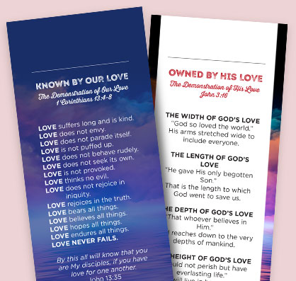 Love Changes Everything Bookmark