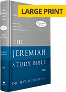 Jeremiah Study Bible - Large Print Hardcover (NIV)