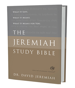 Jeremiah Study Bible - Hardcover (ESV)